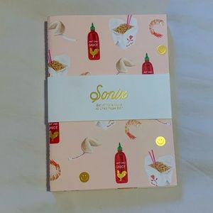 Pack of 3 World Market Notebooks NWT